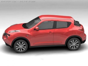 2011 nissan juke Modelo 3D