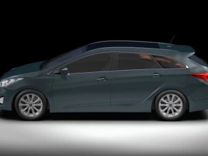 2012 hyundai i40 wagon 3D Model