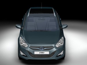 2012 hyundai i40 wagon Model 3D