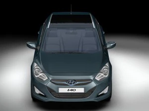 2012 hyundai i40 wagon 3D Model
