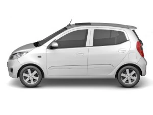 2011 Hyundai i10 3D Model