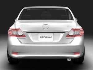 2011 toyota corolla 3D Модель