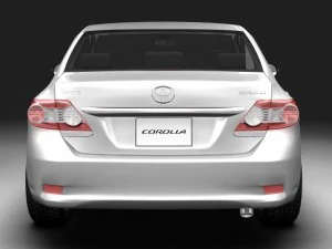 2011 toyota corolla 3D Model