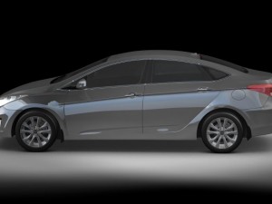 2012 hyundai i40 sedan 3D Model