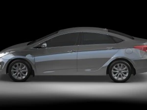 2012 hyundai i40 sedan 3D Model