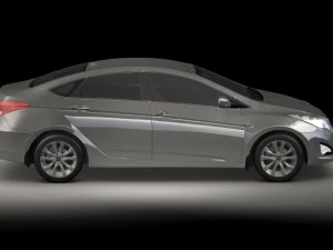 2012 hyundai i40 sedan 3D Model