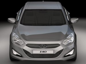 2012 hyundai i40 sedan 3D Model