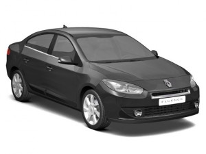 2011 renault fluence 3D Модель