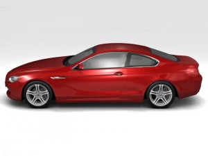 2011 bmw 6 series coupe 3D-Modell