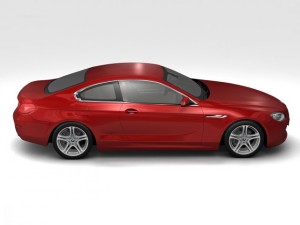 2011 bmw 6 series coupe 3D-Modell