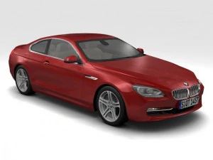 2011 bmw 6 series coupe 3D Model