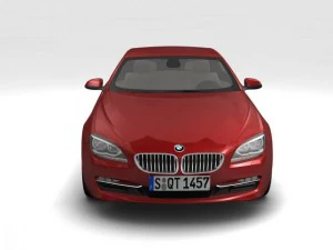 2011 bmw 6 series coupe 3D Model
