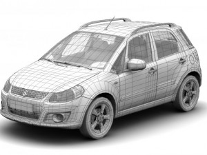 2011 suzuki sx4 Modello 3D