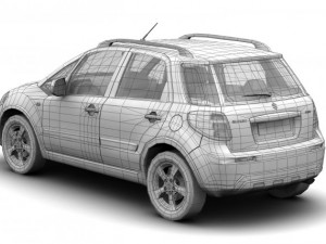 2011 suzuki sx4 Modello 3D