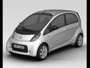 2011 citroen czero Modèle 3D