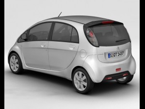 2011 citroen czero 3D Модель
