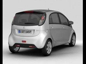 2011 citroen czero 3D Модель