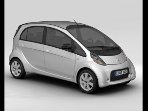 2011 citroen czero 3D Модель