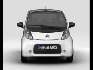 2011 citroen czero 3D Модель