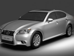 2013 lexus gs350 Modèle 3D