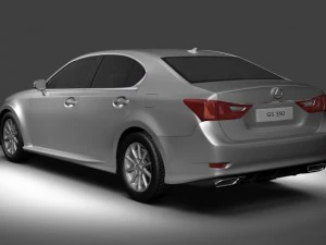 2013 lexus gs350 3D Model