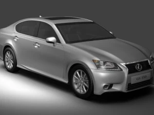 2013 lexus gs350 3D Model