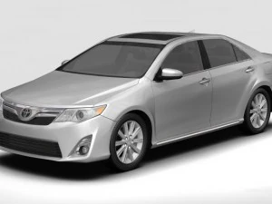 Тойота Камри 2012 года выпуска. 3D Модель