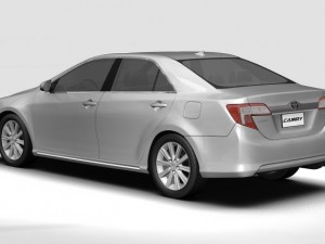 2012 toyota camry 3D Model