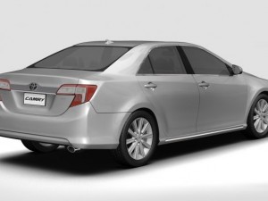2012 toyota camry 3D Model