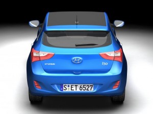 2013 hyundai i30 elantra touring 3D Model
