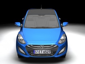 2013 hyundai i30 elantra touring 3D Model