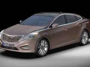 2012 hyundai azera Modèle 3D