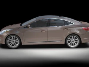2012 hyundai azera 3D Model
