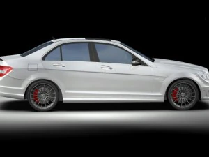 2012 mercedes benz c63 amg 3D Model