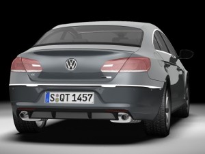 2013 volkswagen cc 3D Model