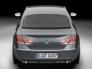 2013 volkswagen cc 3D Model