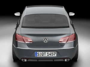 2013 volkswagen cc 3D Model