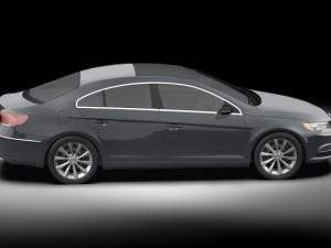 2013 volkswagen cc 3D Model