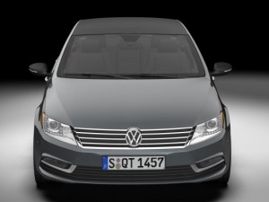 2013 volkswagen cc 3D Model