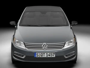 2013 volkswagen cc 3D Model