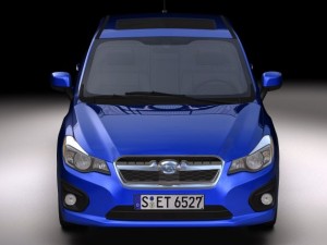 2012 subaru impreza g4 3D Modell