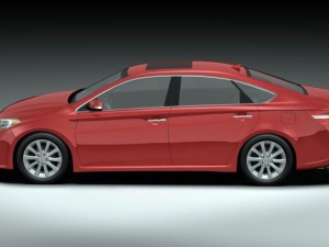 2013 toyota avalon 3D Model