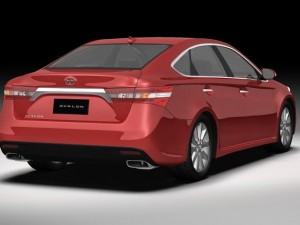 2013 toyota avalon 3D Model