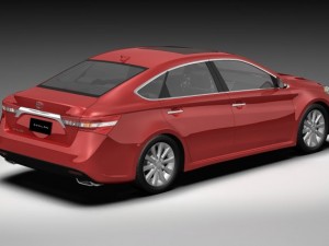2013 toyota avalon 3D Model
