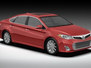 2013 toyota avalon 3D Model