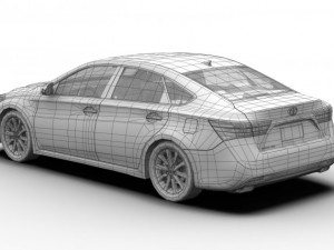 2013 toyota avalon 3D Model