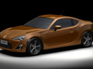 Тойота ГТ 86 2013 г. 3D Модель