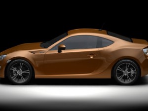 toyota gt 86 2013 3D Model