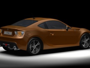 toyota gt 86 2013 3D Model