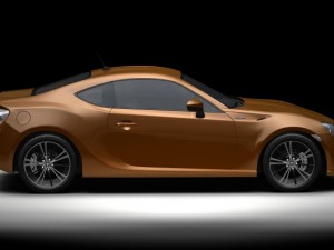toyota gt 86 2013 3D Model